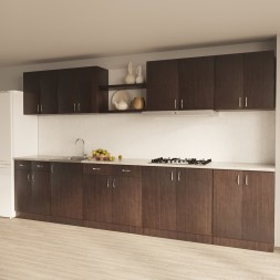 шкаф навесной кухонный с сушкой 60 венге - 531886
