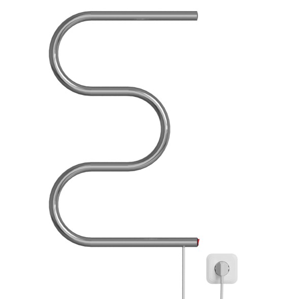 Полотенцесушитель MIXLINE SIMPLE M 60x40 (кнопочный выкл, 184 Вт) - ML-556801 