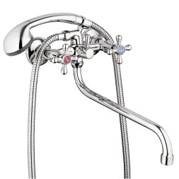 Смеситель для ванны и раковины 1/2 рез Glauf JML7-A605 - JML7-A605