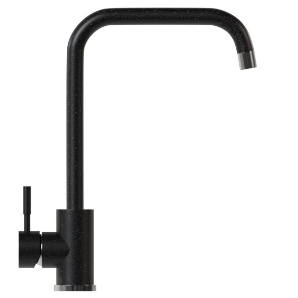 Смеситель для кухни 35к MIXLINE ML-GS12 (308) черный высок. излив - ML-GS12 (308) 