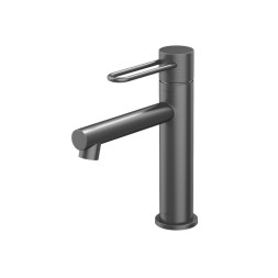 Смеситель для раковины 26к IDDIS DUNGM00i01 "Duna" литой, под гайку, ГРАФИТ мат - DUNGM00i01