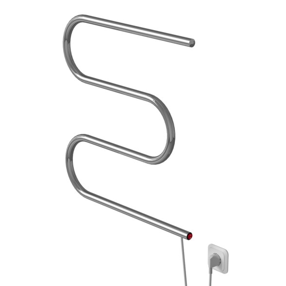 Полотенцесушитель MIXLINE SIMPLE M 60x60 (кнопочный выкл, 222 Вт) - ML-556803 