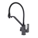 Смеситель для кухни 35k G4317-6 GAPPO с вых. для питьевого фильтра, гибкий излив ЧЕРНЫЙ - G4317-6 