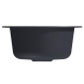 Мойкa ML-GM13 КОМФОРТ круглая, антрацит (343), 495мм (глуб. чаши 200) - 00-00009333 