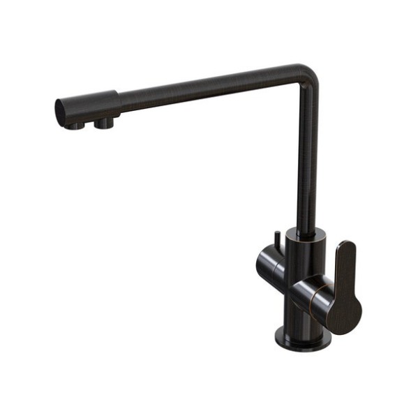 Смеситель для кухни 35k MIXLINE MLSS-03201 БРОНЗА  подкл.к фильтру* - MLSS-03201 Бронза 