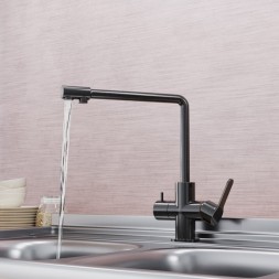 Смеситель для кухни 35k MIXLINE MLSS-03201 БРОНЗА  подкл.к фильтру* - MLSS-03201 Бронза 