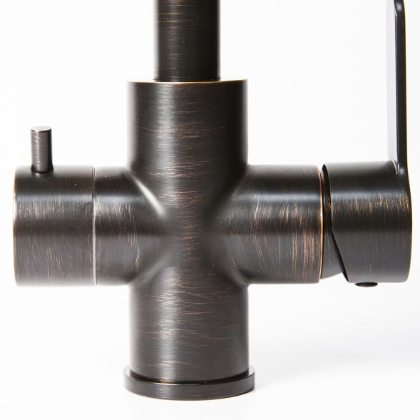 Смеситель для кухни 35k MIXLINE MLSS-03201 БРОНЗА  подкл.к фильтру* - MLSS-03201 Бронза 