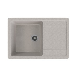 Мойка ML-GMS15 СТАНДАРТ с крылом, светло-серый (310), 640*505*185мм - 00-00002367 