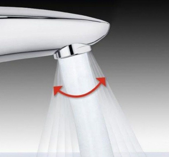 Смеситель для раковины KLUDI BALANCE  однорычажный, хром (520260575)