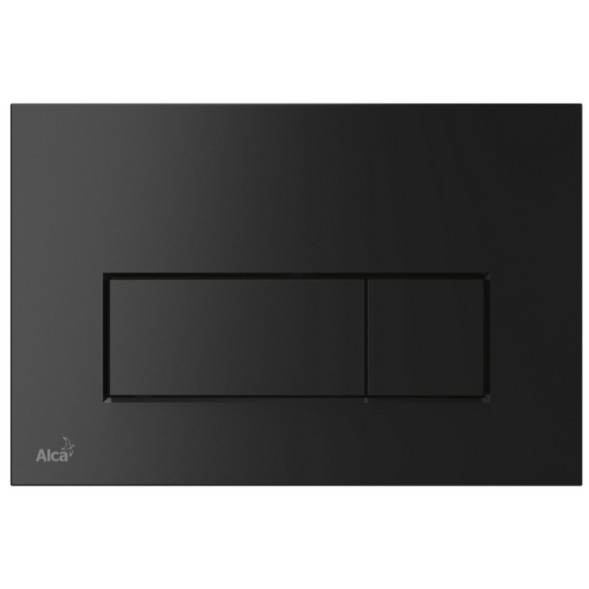 Кнопка для инсталляции ALCAPLAST/Alcadrain М578 прямоуг, ЧЕРНАЯ матовая - M578 