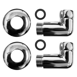 Соединение угловое для полотенцесушителей Azario гайка-штуцер 3/4&amp;quot;х3/4&amp;quot;, хром (4620768882753)