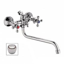 Смеситель для ванны и раковины 1/2 кер L2209 Ledeme с шар перекл, латунь - L2209