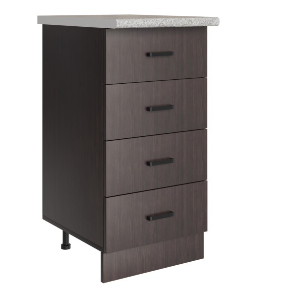 Стол разделочный 40 венге (4 ящика) - 527068 