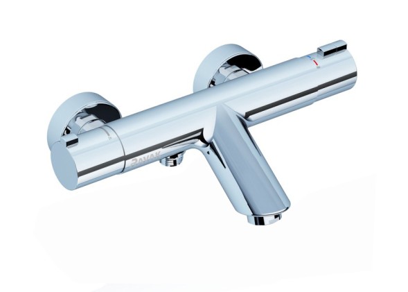 Смеситель настенный Ravak термостатический для ванны без гарнитуры TE 022.00/150 хром (X070047)