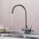 Смеситель для кухни 35k MIXLINE MLSS-03202 СЕРЫЙ  подкл.к фильтру* - MLSS-03202 Серый 