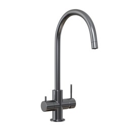 Смеситель для кухни 35k MIXLINE MLSS-03202 СЕРЫЙ  подкл.к фильтру* - MLSS-03202 Серый 