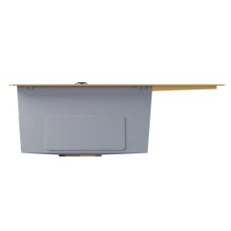 Мойка настол.монтаж 60х50 (3,0) лев. вып 3 1/2  MIXLINE PRO 20см с сифоном (золото) - 552924