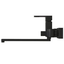 Смеситель для ванны и раковины 35k MIXLINE ML34-02 "Solo Black" ЧЕРНЫЙ - ML34-02