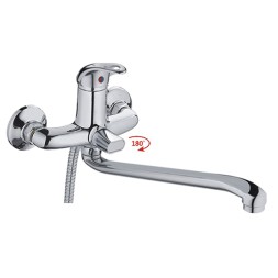 Смеситель для ванны и раковины 35к HB2215 HAIBA див корп S-нос - HB2215 