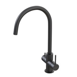 Смеситель для кухни 35k MIXLINE MLSS-03202 ЧЕРНЫЙ  подкл.к фильтру* - MLSS-03202 Черный 