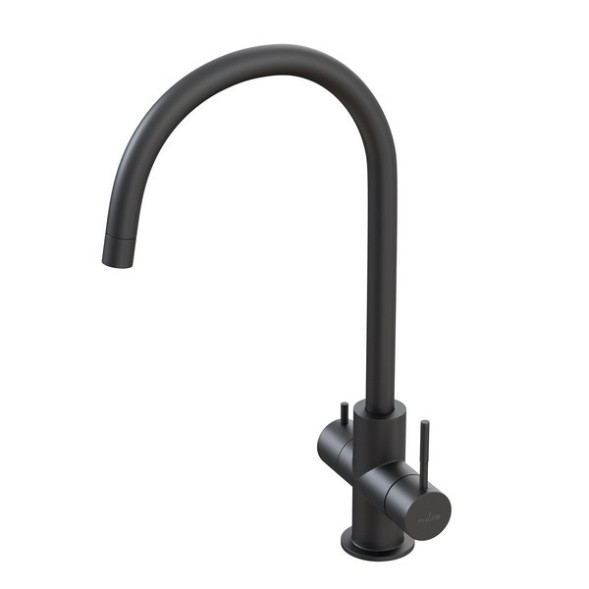 Смеситель для кухни 35k MIXLINE MLSS-03202 ЧЕРНЫЙ  подкл.к фильтру* - MLSS-03202 Черный 