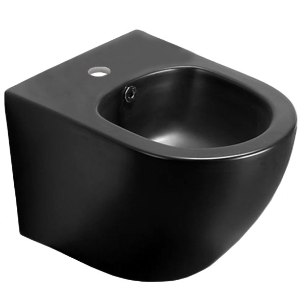Сет AZARIO Инсталляция для Биде + подвесное биде Azario Grado чёрный матовый (AZ-8040-1001/F-0053-0025+AZ-0046-BN SP)