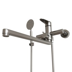 Смеситель для ванны и раковины 35k MIXLINE MLSS-02 НЕРЖ - MLSS-02 