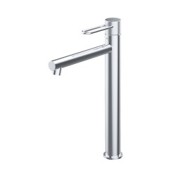 Смеситель для раковины 26к IDDIS DUNSB01i01 "Duna" высокий, литой, п/гайку ХРОМ - DUNSB01i01