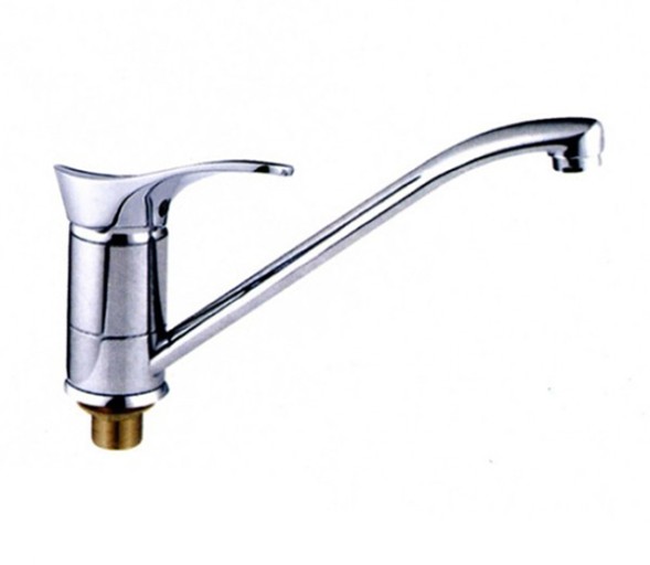 Смеситель для кухни 40к L4901 Ledeme б/отв под гайку, латунь - L4901 