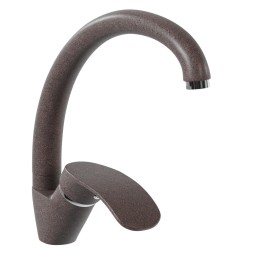 Смеситель для кухни 35к MIXLINE ML-GS02 (307) терракотовый высок. излив - 00-00000588 
