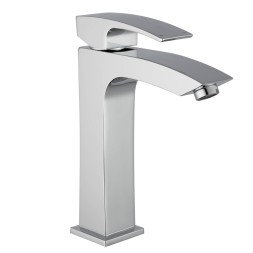 Смеситель для раковины 35к G1007-72 GAPPO высокий, литой, п/гайку, ХРОМ - G1007-72 