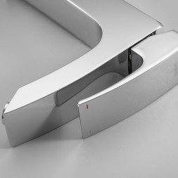 Смеситель для раковины 35к G1007-72 GAPPO высокий, литой, п/гайку, ХРОМ - G1007-72 