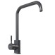 Смеситель для кухни 35к MIXLINE ML-GS12 (342) графит высок. излив - ML-GS12 (342) 