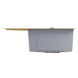Мойка настол.монтаж 60х50 (3,0) прав. вып 3 1/2  MIXLINE PRO 20см с сифоном (золото) - 552927