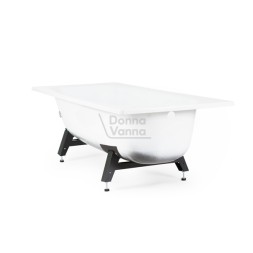 Ванна стальная 1,4*0,7*0,4 (ВИЗ) Донна Ванна "Белая Орхидея" цв.белый (ОР-01200) - DV-43901/DV-45901