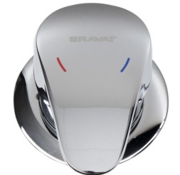 Смеситель на борт ванны Bravat Niagara на три отверстия, керамический картридж, хром (F5140197CP-RUS)