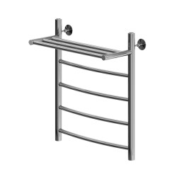 Полотенцесушитель MIXLINE CAPELLA  60х50 (1/2&amp;#039;&amp;#039; ВР, 4 перекладины + ПОЛКА) водяной - ML-556265 