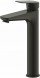 Смеситель Bravat Rhein для раковины-чаши, высокий, черный (F1429564BW-A-ENG)
