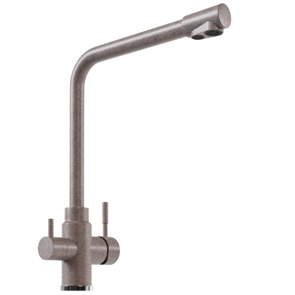 Смеситель для кухни 35к MIXLINE ML-GS13 (302) песочный с вых. для питьевого фильтра - ML-GS13 (302) 