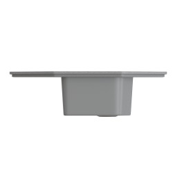 Мойка ML-GMS17 СТАНДАРТ угловая с крылом, темно-серый (309), 780*485*190мм - 00-00002613 