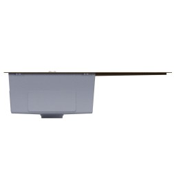 Мойка настол.монтаж 78х50 (3,0) лев. вып 3 1/2  MIXLINE PRO 20см с сифоном (бронза) - 552921