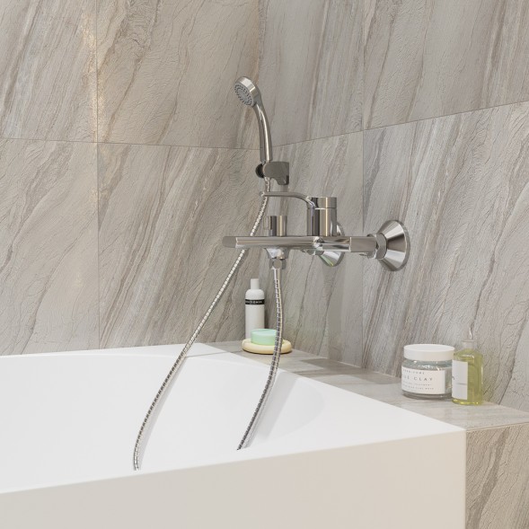 Смеситель для ванны 35k MIXLINE ML40-01 &amp;quot;Flat&amp;quot; - ML40-01 