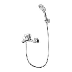 Смеситель для ванны 35к Milardo RORSB00M02 "Rora" с душ. аксессуарами, ХРОМ - RORSB00M02