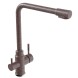 Смеситель для кухни 35к MIXLINE ML-GS13 (307) терракотовый с вых. для питьевого фильтра - ML-GS13 (307) 