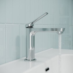 Смеситель для раковины 25к IDDIS PARSB00i01 &amp;quot;Parker&amp;quot; литой, под шпильку, ХРОМ - PARSB00i01 