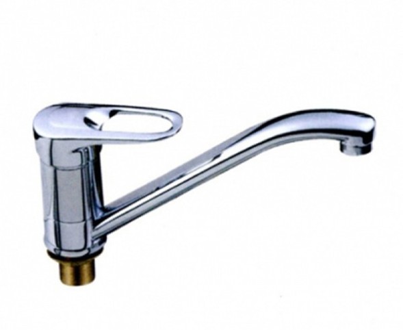 Смеситель для кухни 40к L4904 Ledeme с отв под гайку, латунь - L4904 