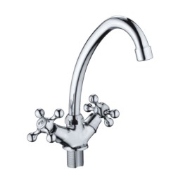 Смеситель для кухни 1/2 кер HB4908 HAIBA п/гайку - HB4908 