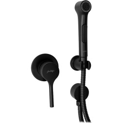 Гигиенический душ со смесителем Jacob Delafon Elate черный матовый (E24610-BL)