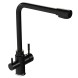 Смеситель для кухни 35к MIXLINE ML-GS13 (308) черный с вых. для питьевого фильтра - ML-GS13 (308) 