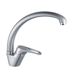 Смеситель для кухни 35к HB4113-1 HAIBA с/отв боковая  п/шпильку МАТОВЫЙ - HB4113-1 